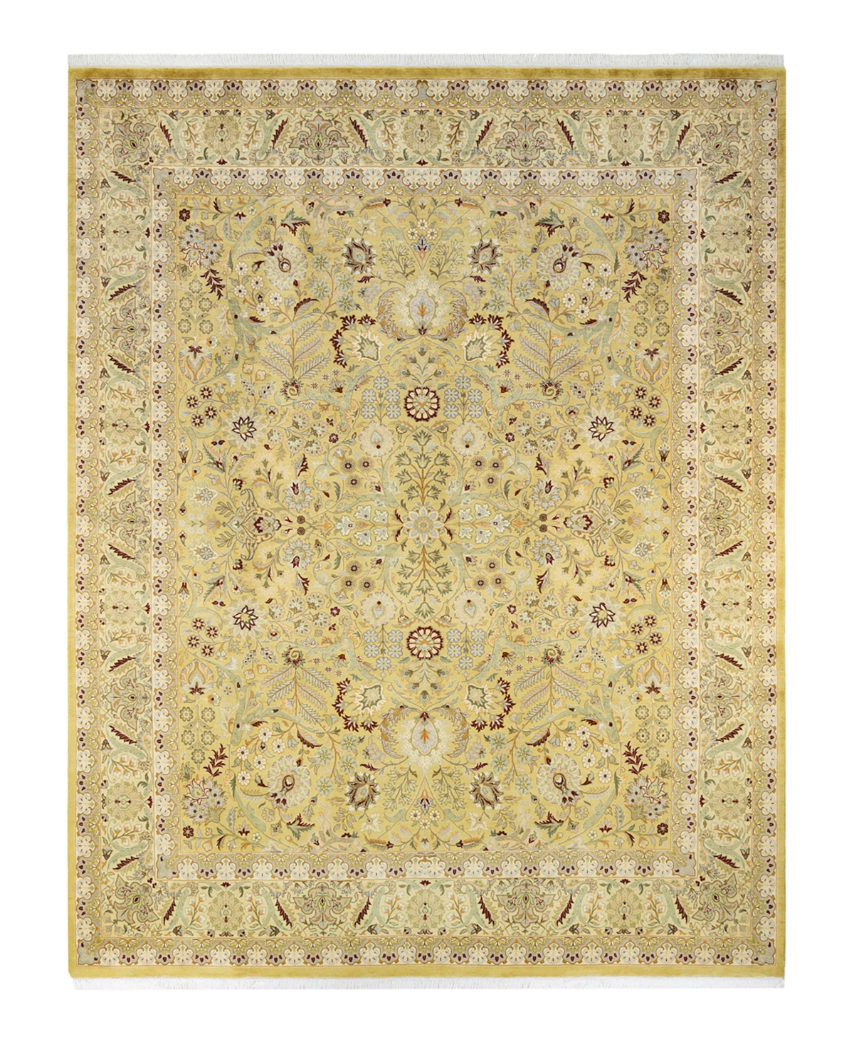 Closeout! Adorn Hand Woven Rugs Mogul M13429 8'1in x 10'5in Area Rug - Green