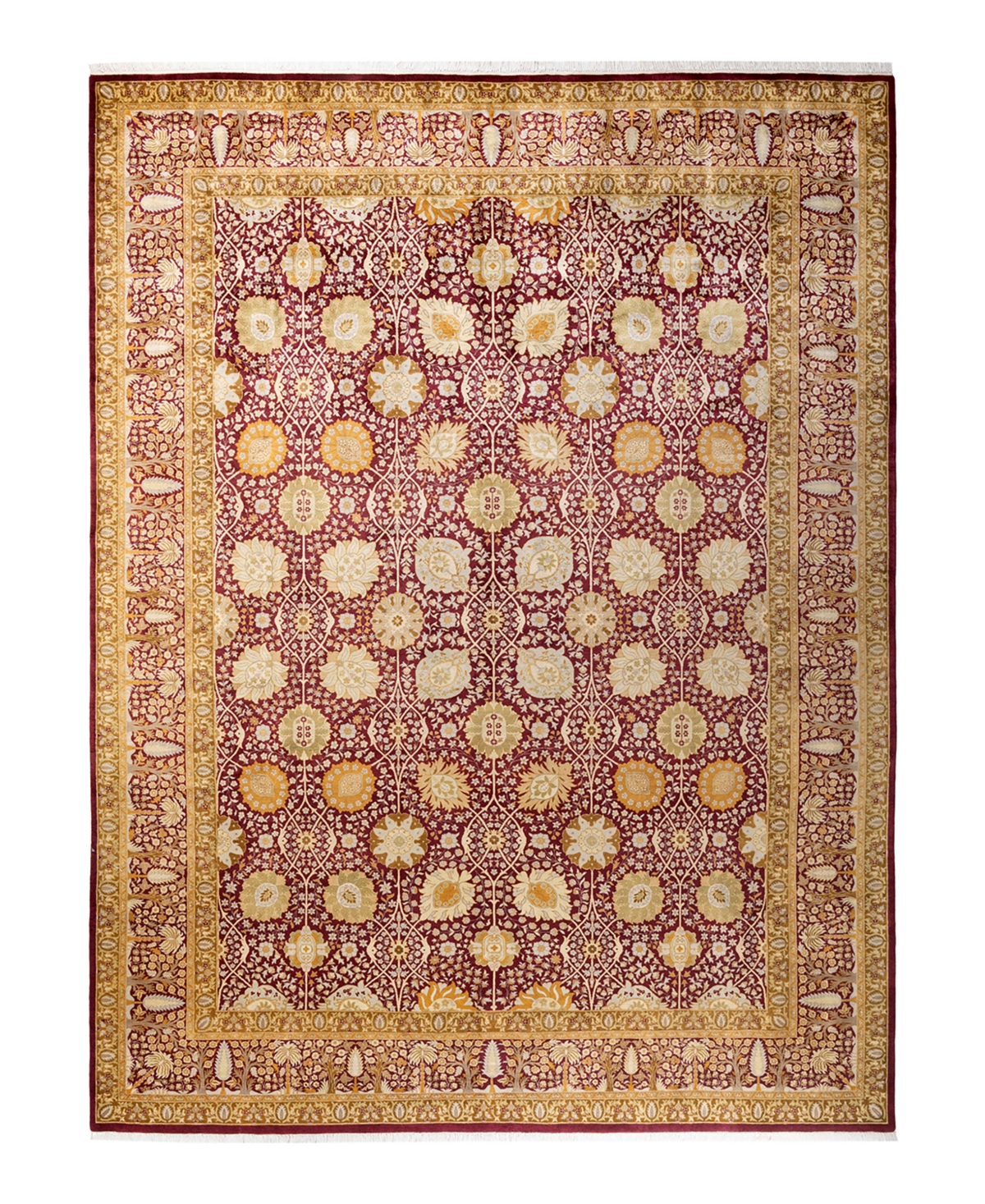 Closeout! Adorn Hand Woven Rugs Mogul M125062 8'10in x 11'10in Area Rug - Purple