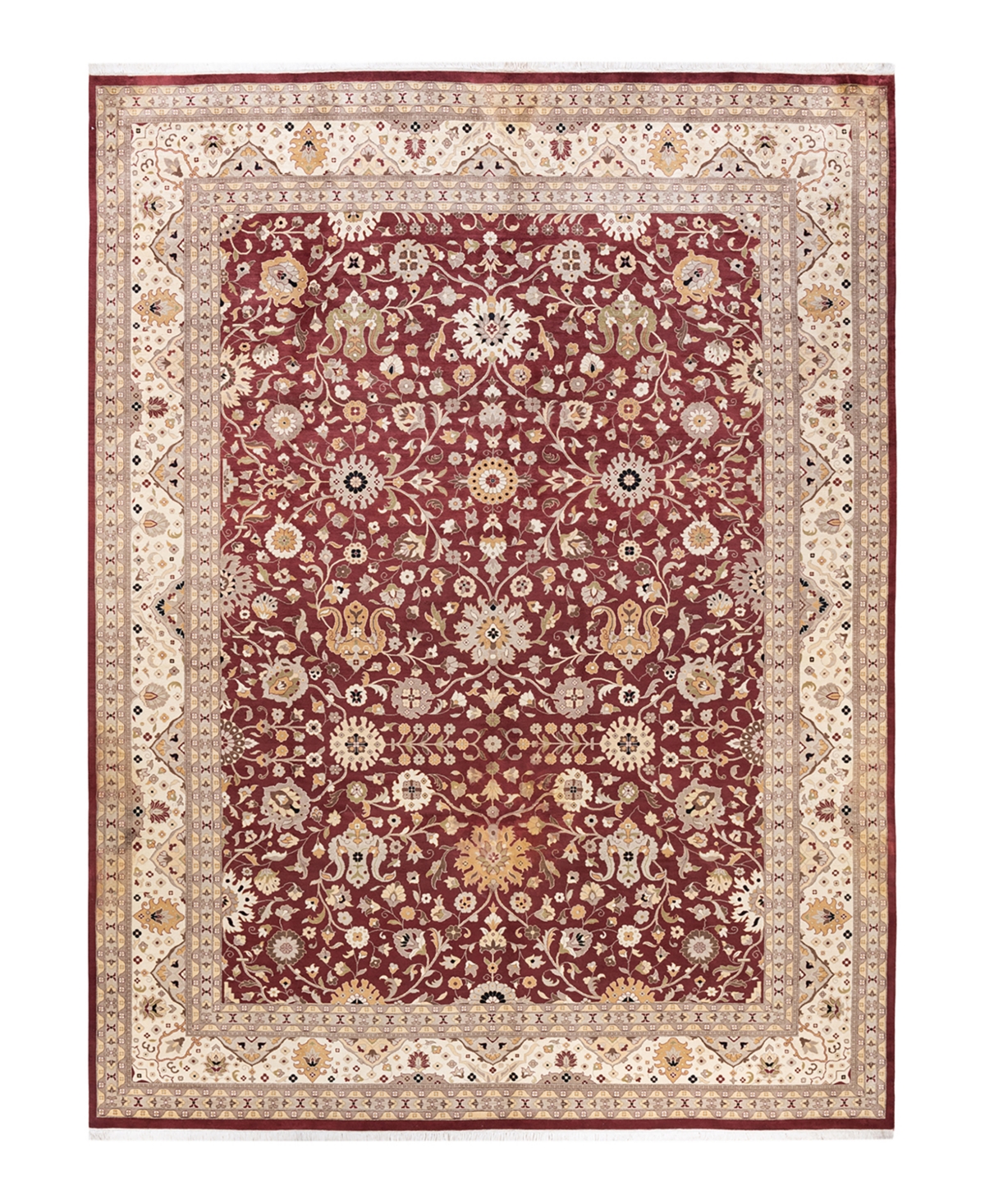 Closeout! Adorn Hand Woven Rugs Mogul M14020 9'2in x 12'4in Area Rug - Red