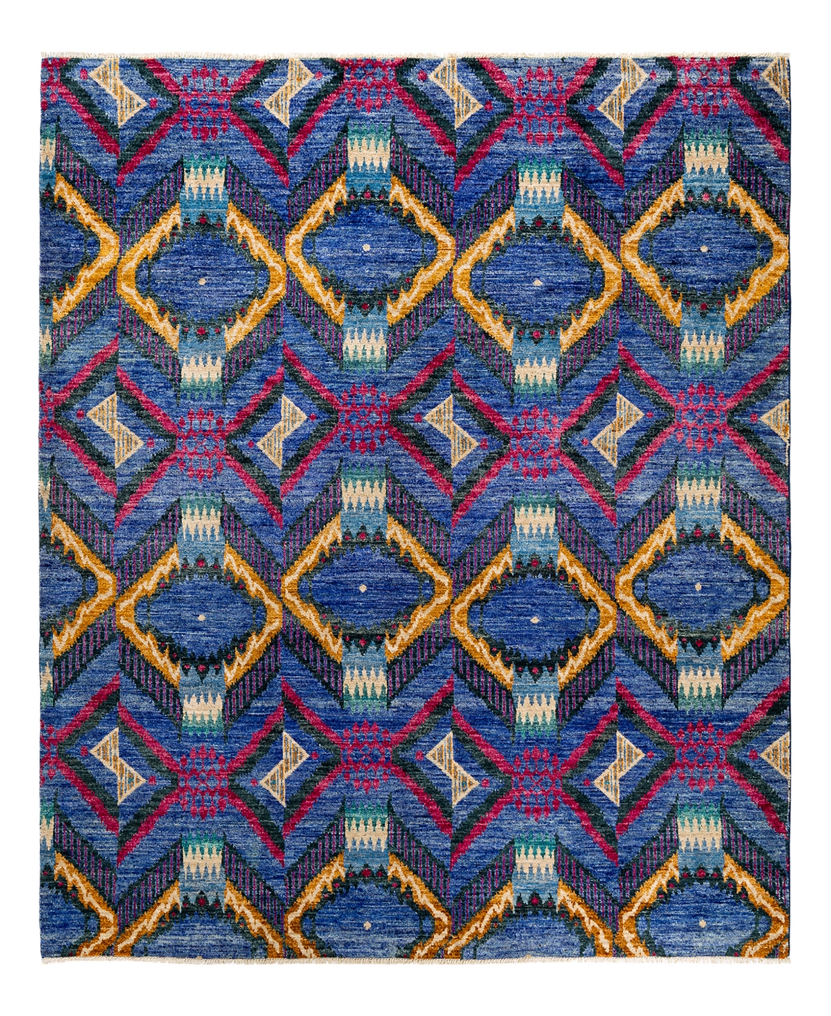 Adorn Hand Woven Rugs Modern M1647 8'3in x 10' Area Rug - Blue