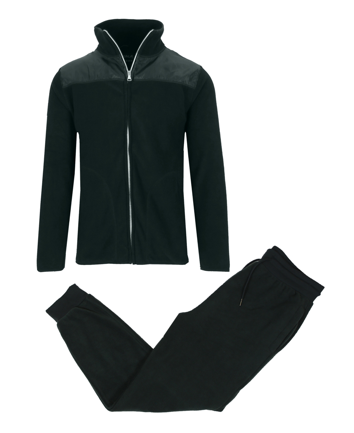 Galaxy By Harvic Men's Sweater Jogger Polar Fleece Matching, 2 Piece Set