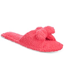 Women's Terry Knot Slide Slippers, Created for Macy's