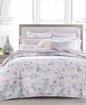 Hotel Collection Primavera Floral Comforters Created For Macys Bedding In Lilac