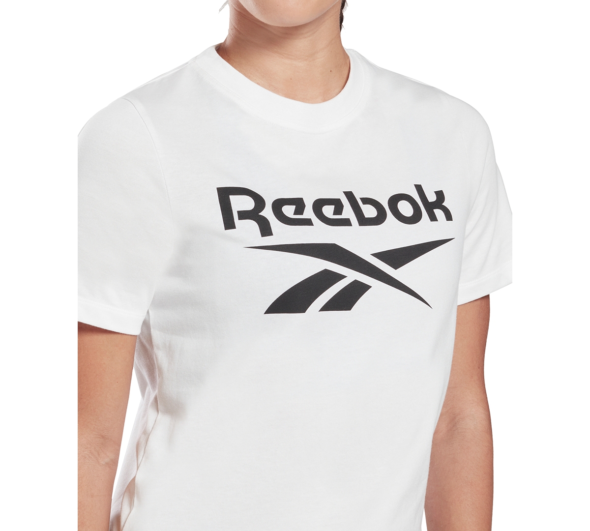 Reebok Women's Short Sleeve Logo Graphic T-Shirt