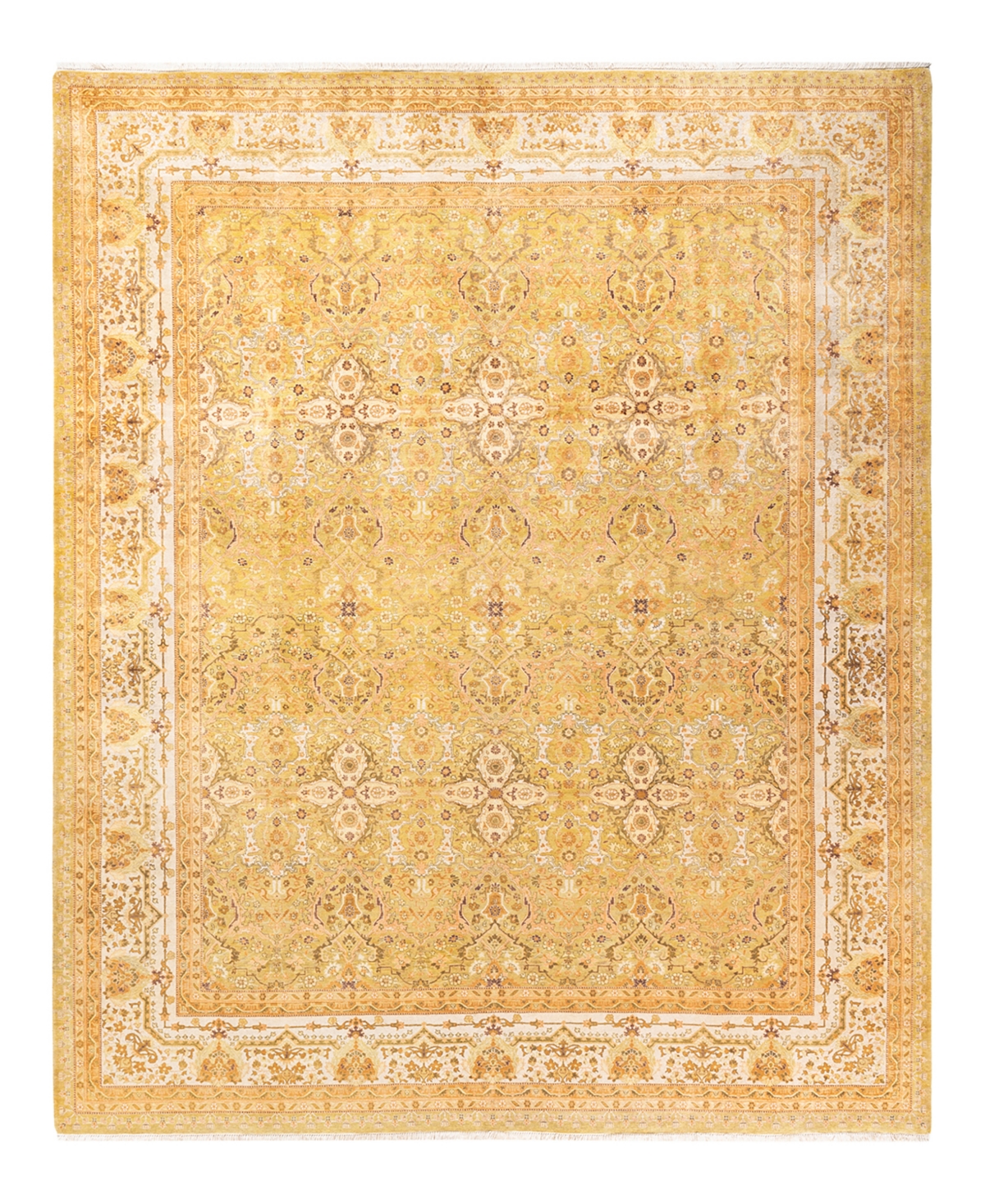 Closeout! Adorn Hand Woven Rugs Mogul M1605 8'3in x 10'3in Area Rug - Green
