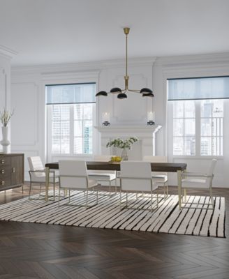 Drew & Jonathan Home Drew & Jonathan Boulevard 7-Pc Dining Set (Rectangular Table + 4 Side Chairs + 2 Arm Chairs)