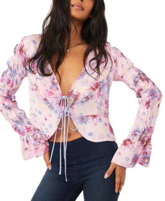 Free People - Venice Printed Cotton Top