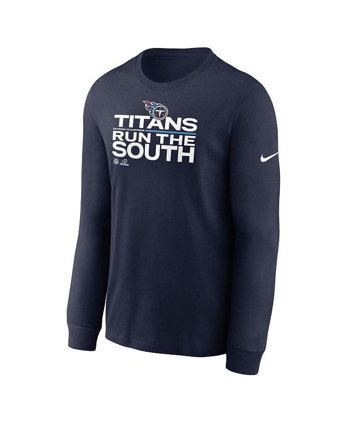 Nike Men's Navy Tennessee Titans 2021 AFC South Division Champions ...