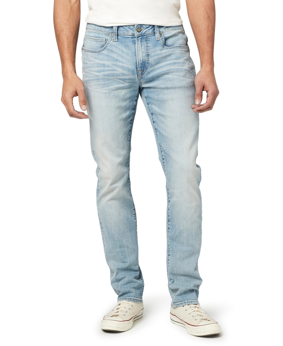 Мужские джинсы Buffalo David Bitton Men's Slim Ash Crinkled Stretch Denim Jeans — фото 1