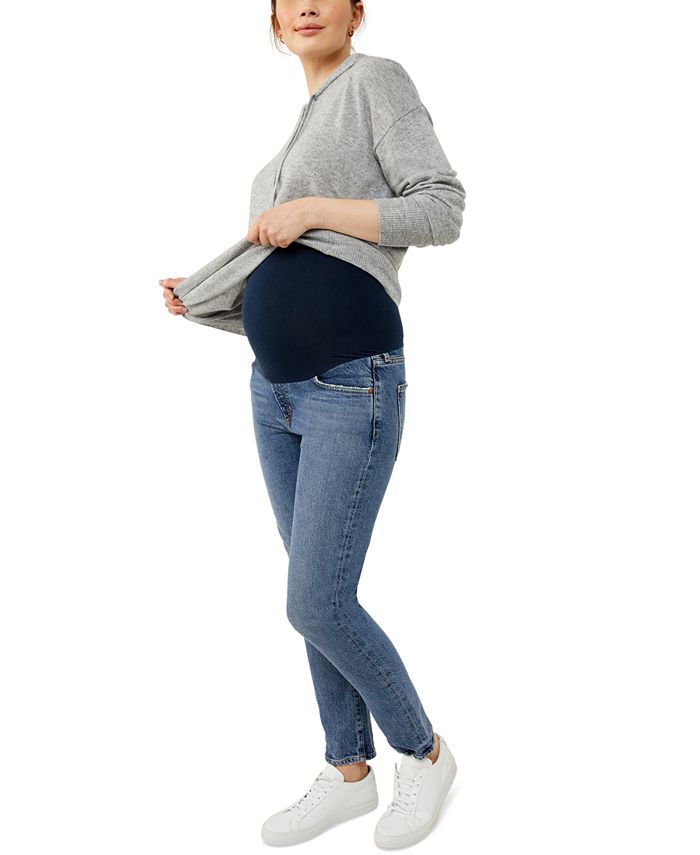 AGOLDE Toni Secret Fit Belly® StraightLeg Maternity Jeans Macy's