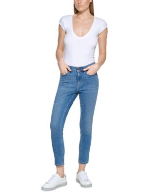 calvin klein petite jeans