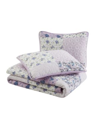 Elissa Patchwork 2 Piece Quilt Set, Twin