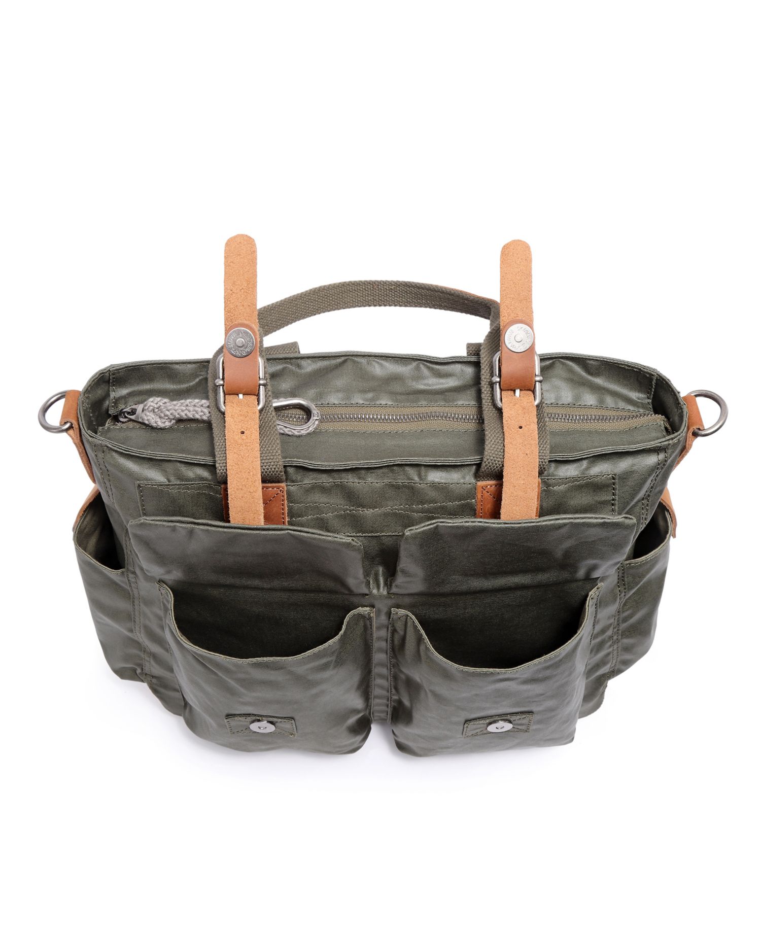 Urban Light Coated Canvas Tote Bag