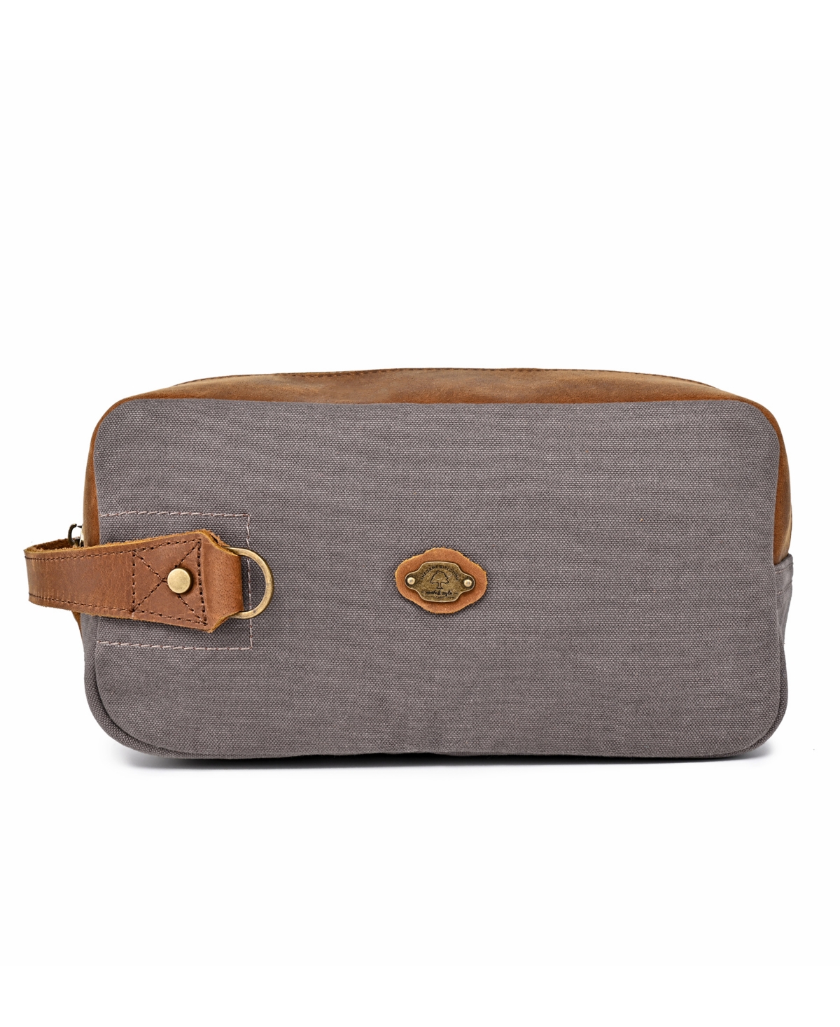 Valley Oak Canvas Toiletry Bag - Olive