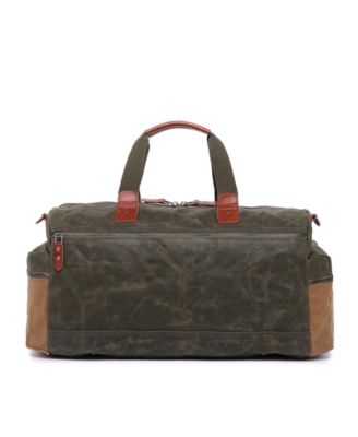 Stone Creek Waxed Canvas Duffel Bag
