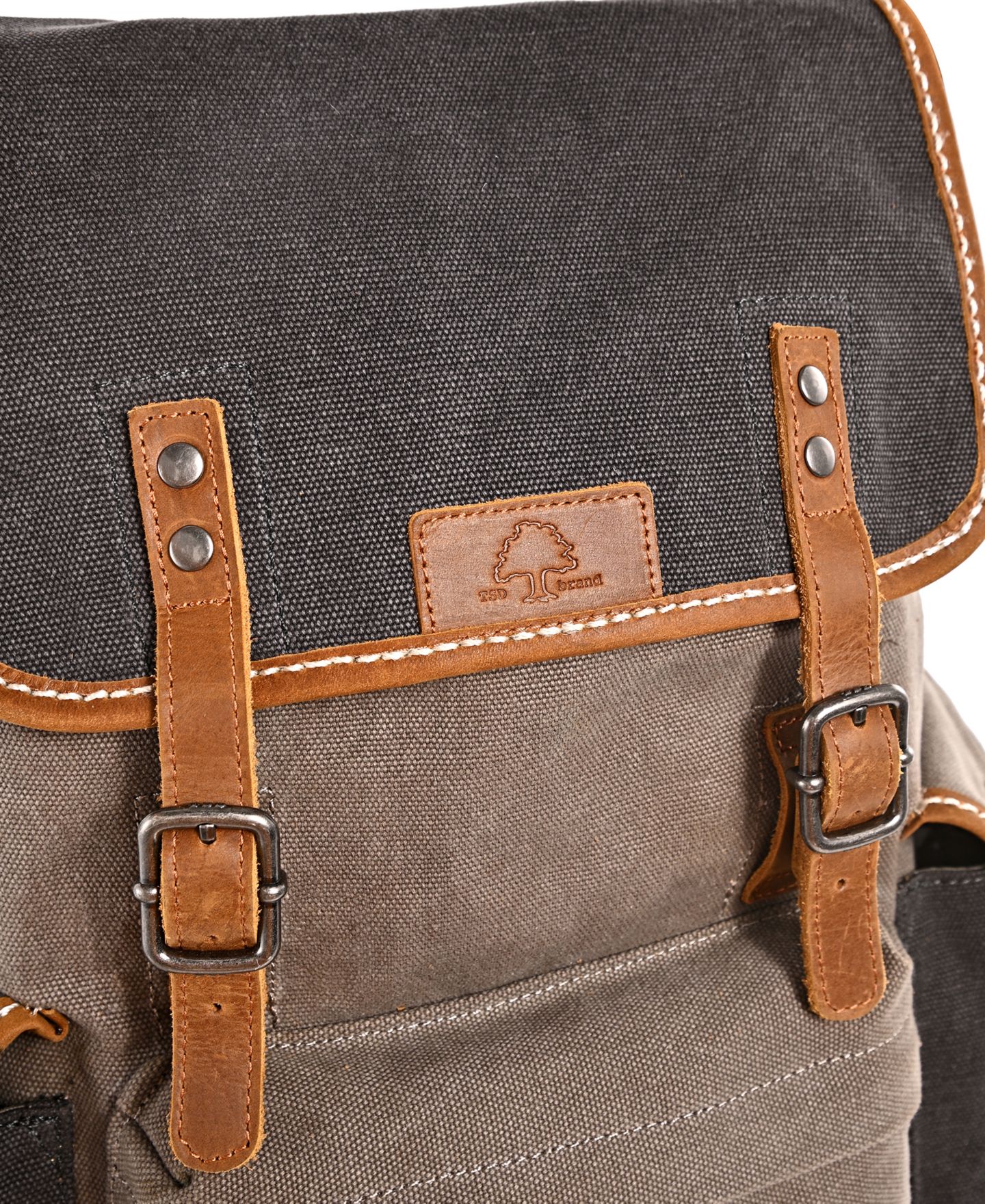 Рюкзак TSD BRAND Mountain Wood Canvas, цвет: Серый — фото 9
