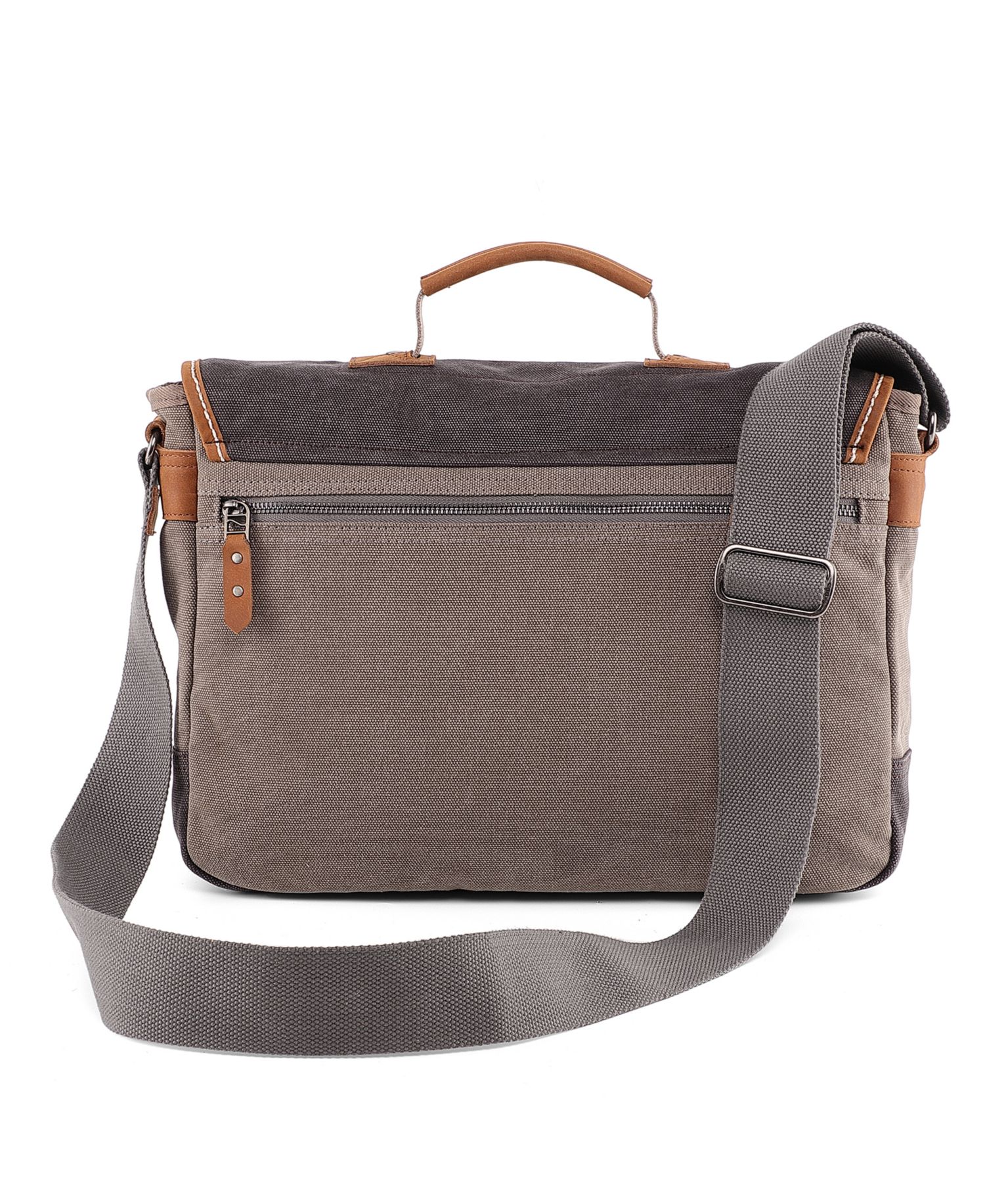 Mountain Wood Canvas Messenger Bag