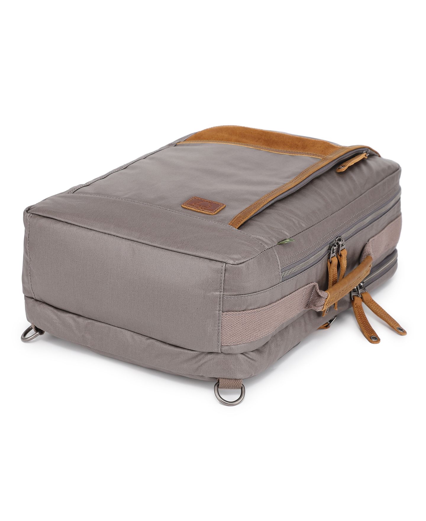 Рюкзак TSD BRAND Madrone Coated Canvas, цвет: Серый — фото 12