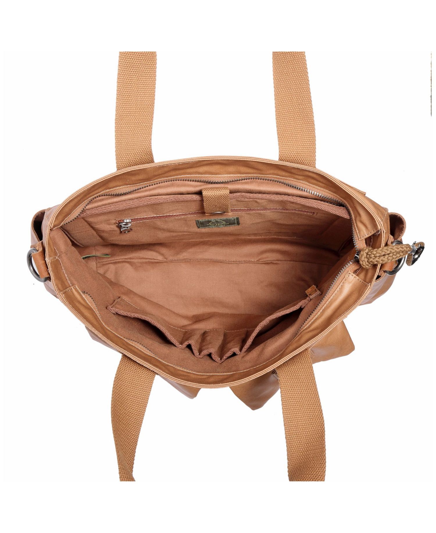 Urban Light Coated Canvas Tote Bag