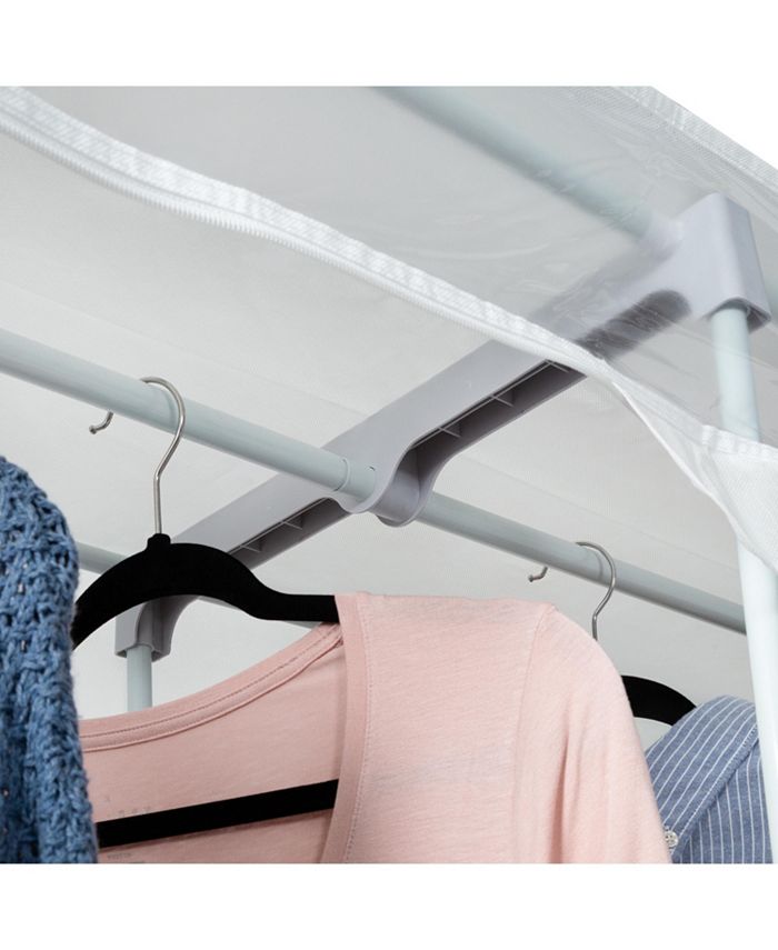 Honey Can Do 60" White Storage Closet Macy's