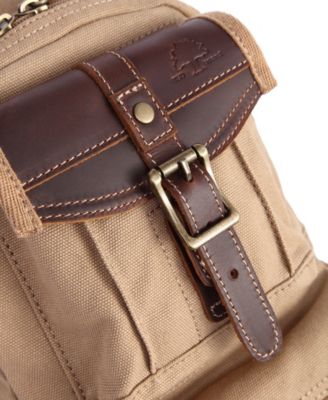 Turtle Ridge Canvas Sling Bag