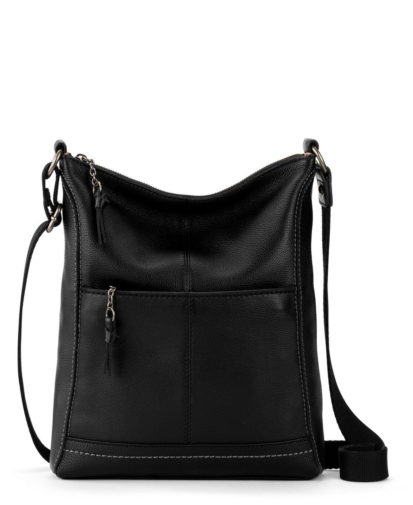 Женская сумка The Sak Lucia Leather Crossbody, цвет: Чёрный — фото 2