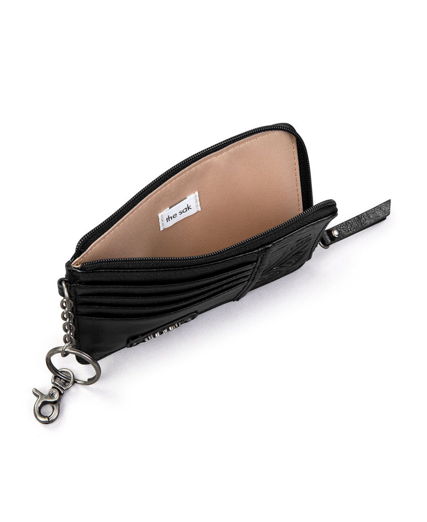 Women's Iris Leather Card Case Wallet