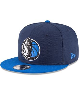 Men's Navy, Blue Dallas Mavericks 2-Tone 9FIFTY Adjustable Snapback Hat