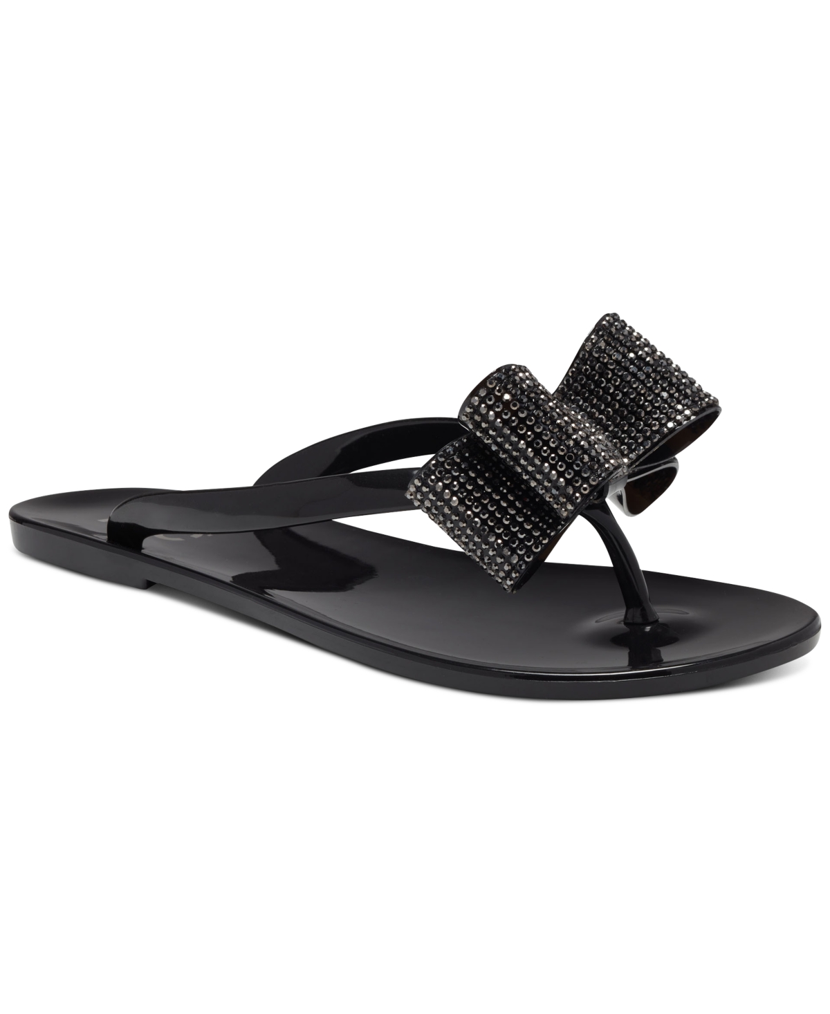 Inc International Concepts Madena Bow Jelly Sandals, Created For Macy's