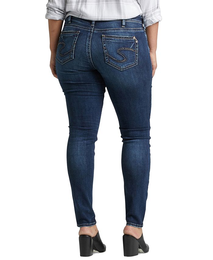 Silver Jeans Co. Plus Size Suki Super-Skinny Jeans & Reviews - Jeans ...
