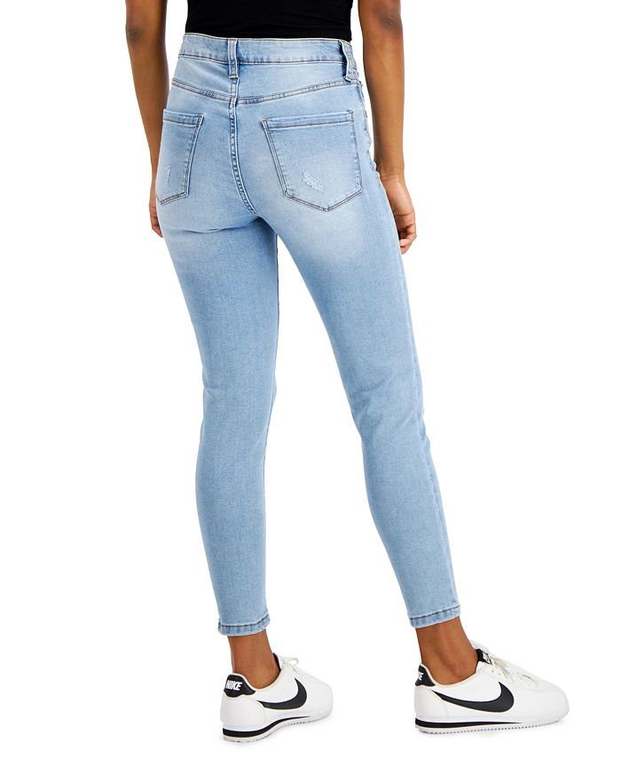 Celebrity Pink Juniors' Curvy Skinny Ankle Jeans - Macy's