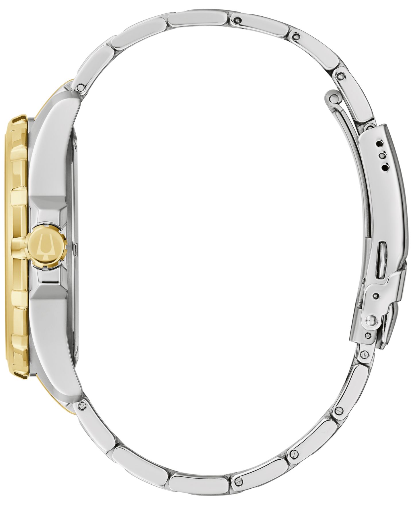 Мужские часы Bulova Marine Star Two-Tone Stainless Steel Bracelet Watch 43mm — фото 2
