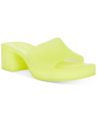 harlin jelly block heel