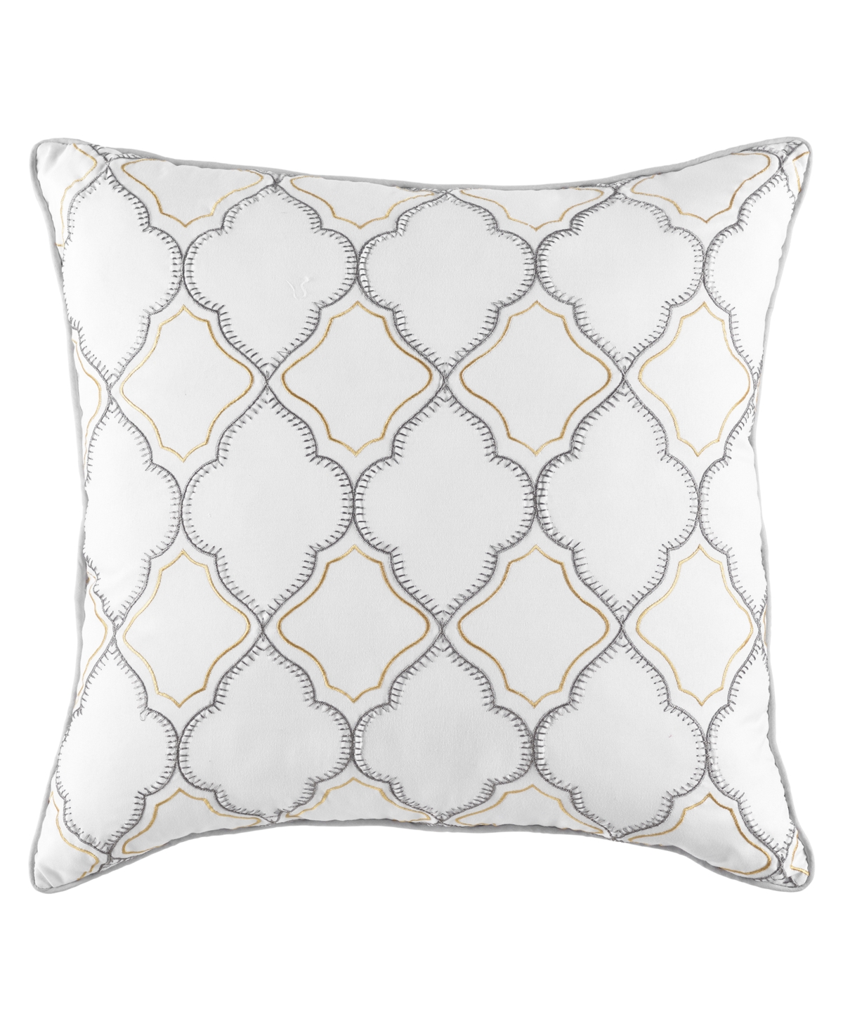 Shop Sunham Ridgewood Queen Comforter Set, 10 Piece In Gray,gold-tone