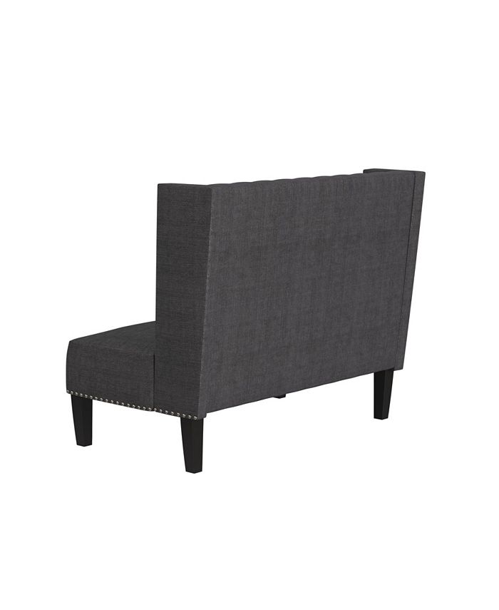 Homefare Tufted Nailhead Trim Entryway Bench Macy's