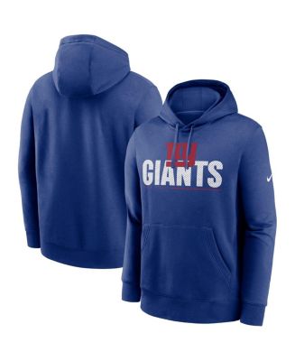 Nike Club (NFL New York Giants) Men's Pullover Hoodie