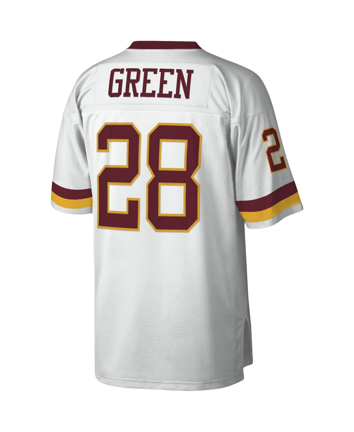 Men's Mitchell & Ness Darrell GreenWashington Football Team Legacy Replica Jersey - White