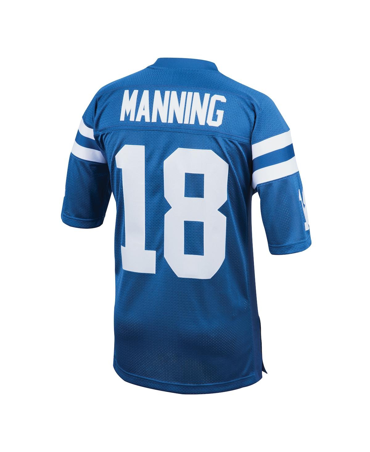 Men's Mitchell & Ness Peyton ManningIndianapolis Colts 1998 Authentic Throwback Retired Player Jersey - Royal