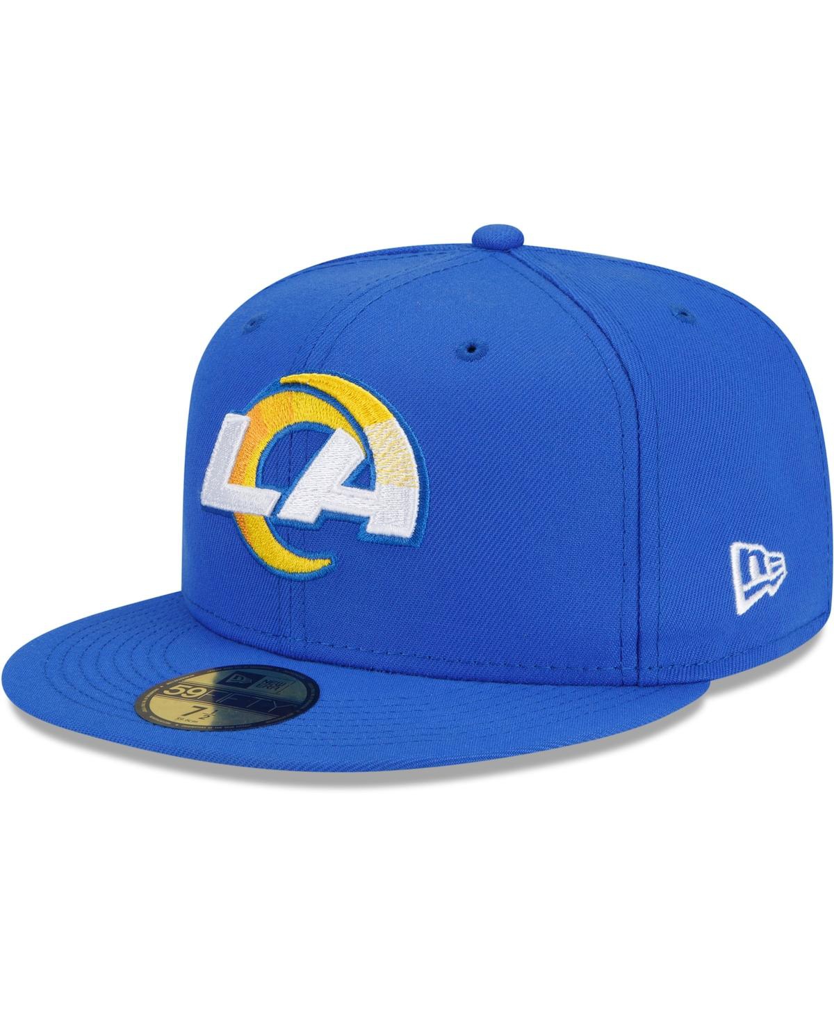 Men's New EraLos Angeles Rams Patch Up 1998 Pro Bowl 59FIFTY Fitted Hat - Royal