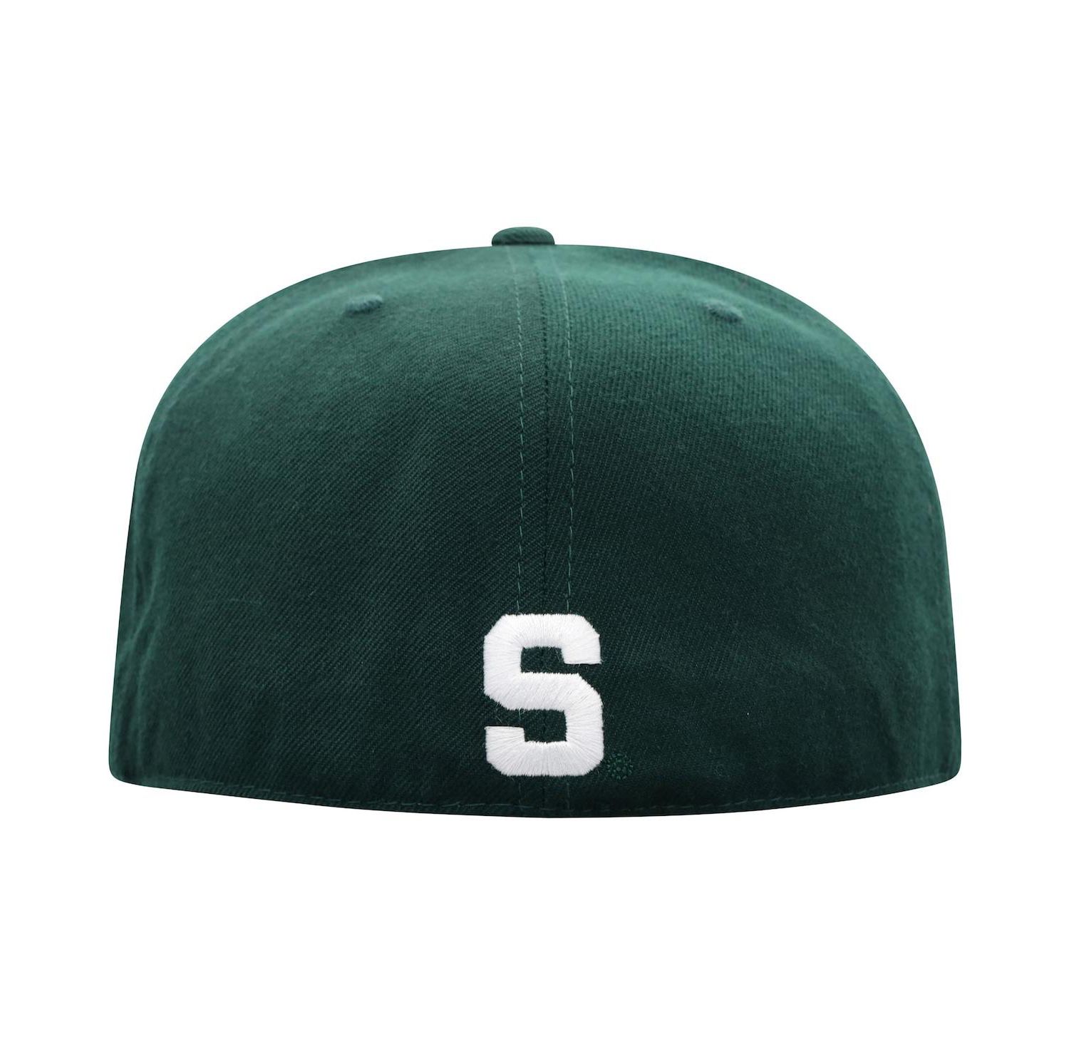 Men's Green Michigan State Spartans Team Color Fitted Hat