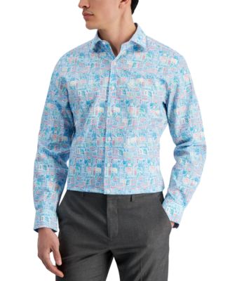 Bar III - Men's Polynesian Dress Shirt