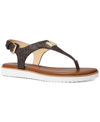 michael michael kors women's brady slingback thong sandals