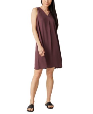 Eileen Fisher - Silk Sleeveless Dress