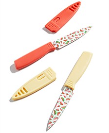 BBQ 2-Pc. Paring Knife Set, Created for Macy's