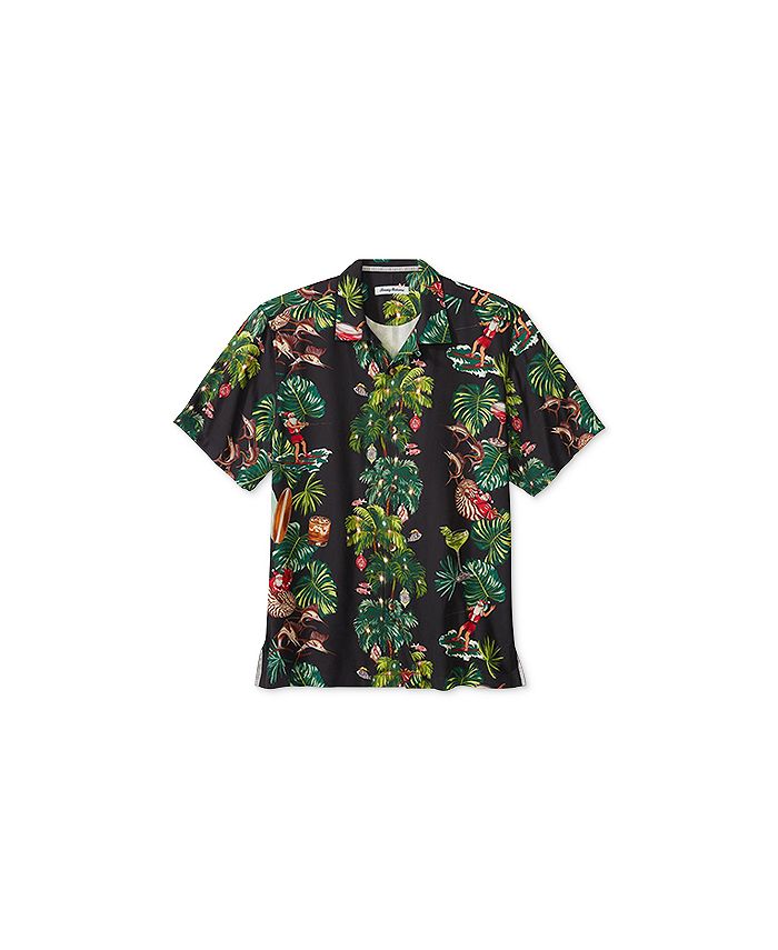 Tommy bahama santa shirt deals