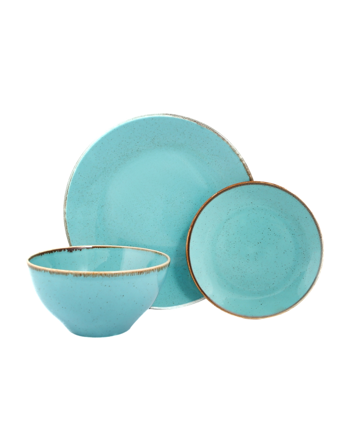 Seasons 3-Piece Place Setting - Turquoise