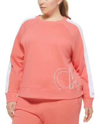 plus size calvin klein sweatshirt