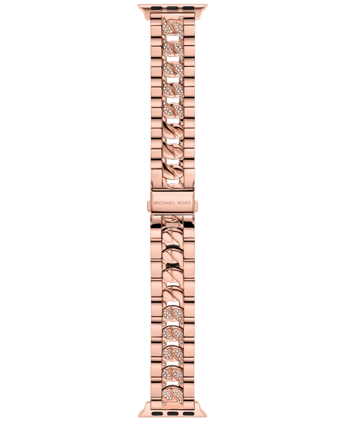Michael kors rose gold apple watch shop