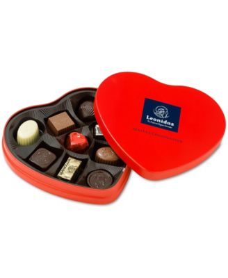 Tin Heart Box Collection, 9 Pieces