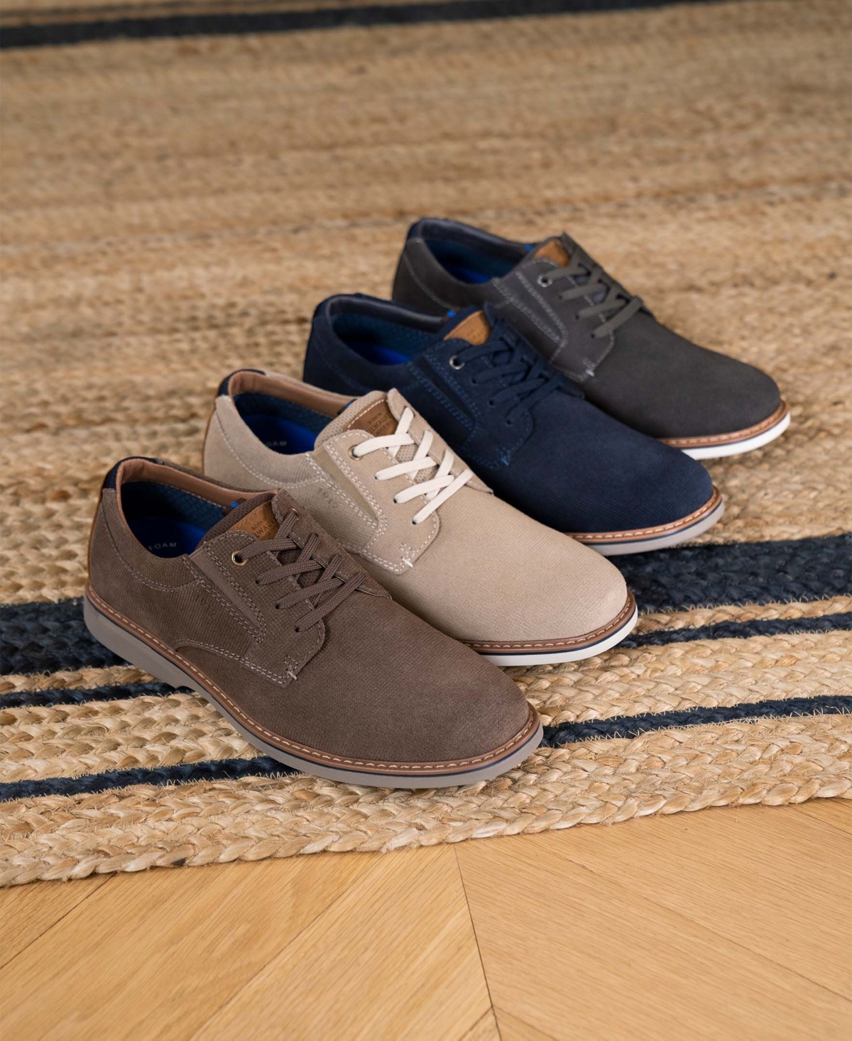 Men's Otto Plain Toe Lace Up Oxford Shoes